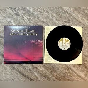 CHRIS DE BURGH Spanish Train And Other Stories 1975 A&M Records vinyl Lp album.